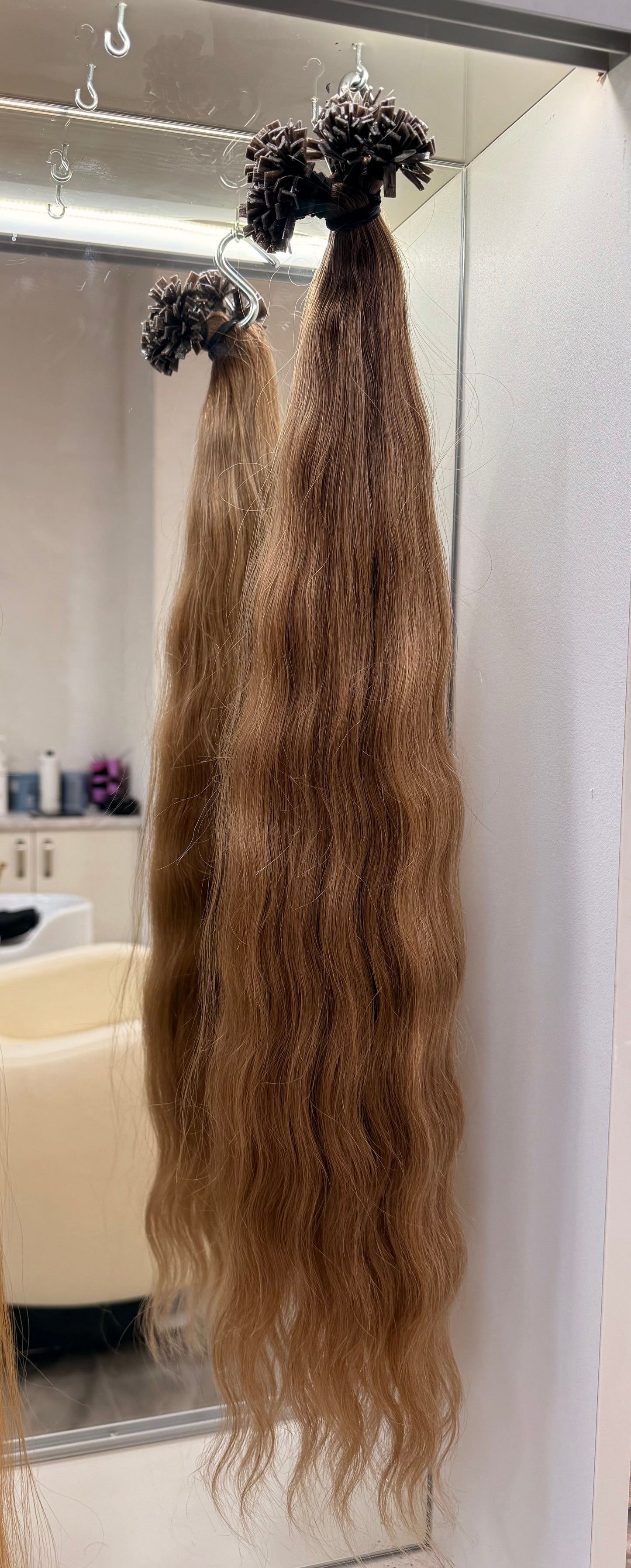 9.34 - Къдрави Кератинови Кичури от Славянска Коса