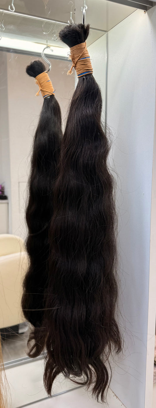 Кафяво 5.0 - Необработвана Славянска Коса